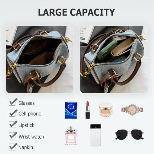 Bolso CORIOS de mezclilla para mujer elegante y versátil miniatura 5