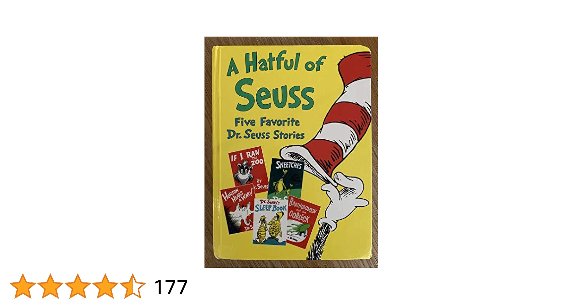 『A Hatful of Seuss』五つのドクタースースの物語を1冊に収録 A Hatful of Seuss』五つのドクタースースの物語を1冊に収録 A