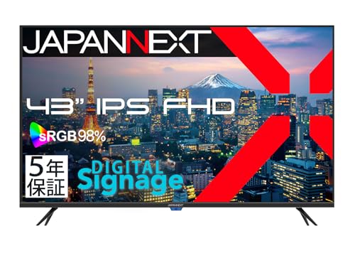 Amazon.co.jp: 【5年保証モデル】 JAPANNEXT 43インチ IPSパネル搭載
