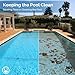 VINGLI 12Mil Solar Pool Cover 18x36FT Rectangular Solar Blanket-Heavy Duty Solar Pool Cover for Above Ground Pool-Solar Heater for Inground Pool, Bubble Pool Cover, Clear (18' x 36')