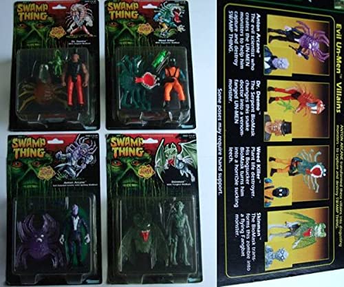Amazon.co.jp: SWAMP THING スワンプシング EVIL UN-MEN 4体セット 未