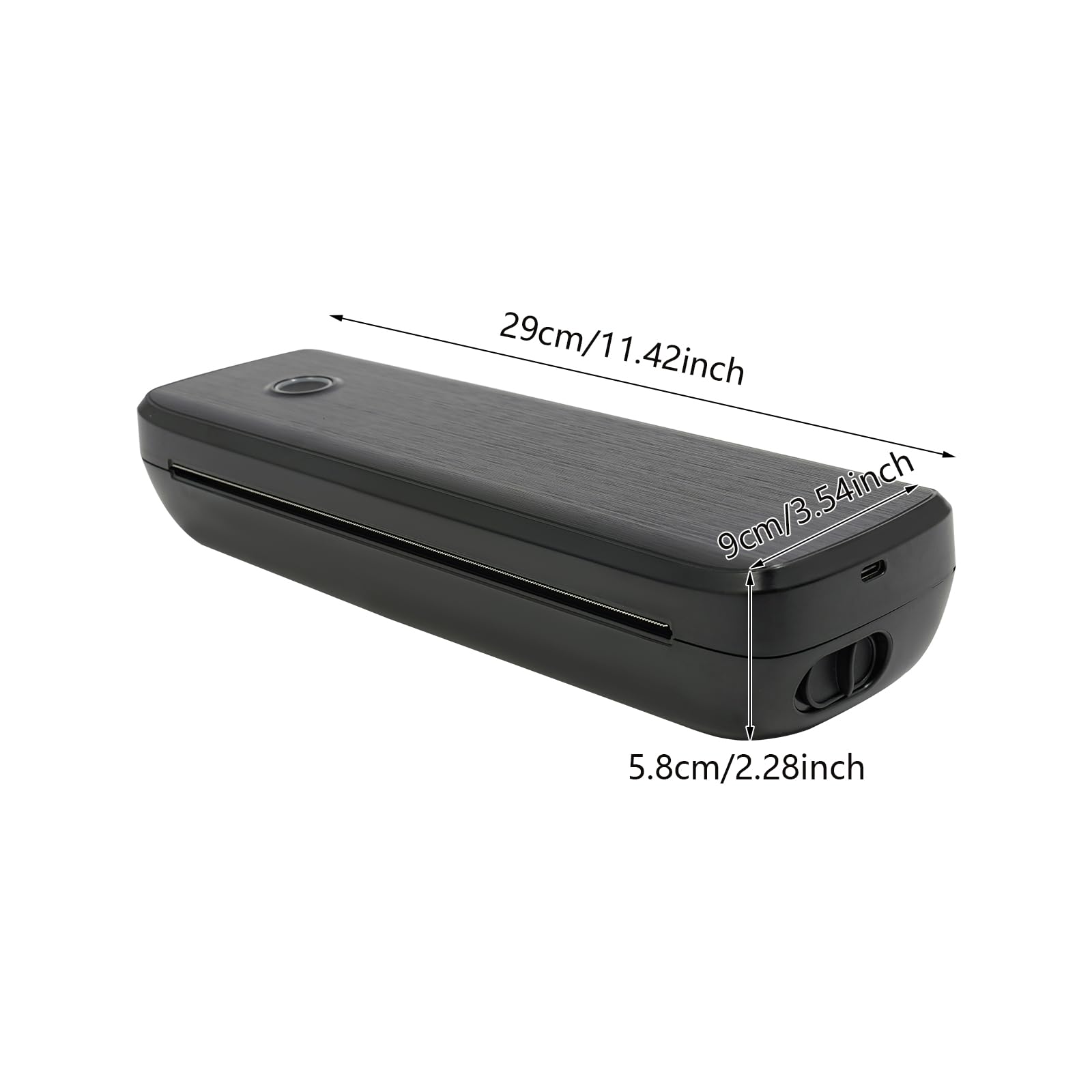 Impresora térmica Bluetooth, 10 W, portátil, mini impresora fotográfica, etiqueta, smartphone, impresora Bluetooth para vehículos, oficina, hogar, escuela