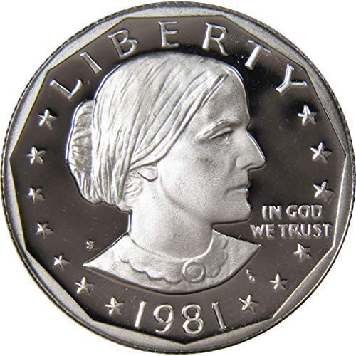 1981 S Type 1 Susan B Anthony Dollar Choice Proof SBA