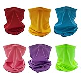 Motorrad Multifunktionstuch Bandana Elastische Halstuch Schlauchtuch Damen Sturmmaske Herren Face Shield für Motorrad Fahrrad Bergsteigen UV Widerstand