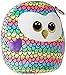 TY- Squish a boos-Coussin Owen la Chouette 40cm, TY39191, Multicolore