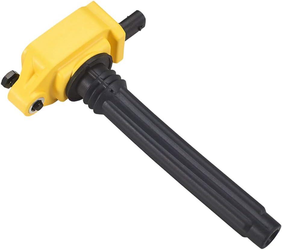 Performance Ignition Coil 6PCS for 200 300/ Avenger Challenger Charger Durango Grand Caravan Journey/Cherokee Grand Cherokee Wrangler/Ram 1500 3.2/3.6L V6, Yellow