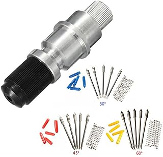 Yakamoz CB09 CB09U Graphtec Blade Holder Base with 15pcs Graphtec Blade Vinyl Cutter Plotter Cutting Blades 30/45/60 Degree