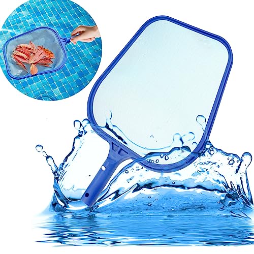 Almineez Professional Aqua Leaf Mesh Net Spa Skimmer Swimming Pool Hot Tub Spa Cleaner for Fast Cleaning of The Finest Debris - Clean Spas & Ponds (Without Pole)