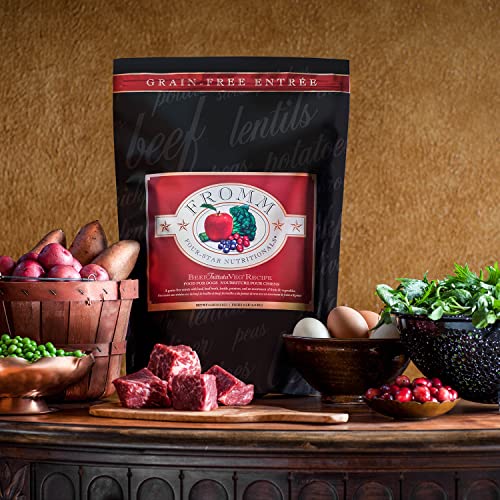 Fromm Four-Star Nutritionals Getreidefreies Rindfleisch Frittata Veg Trockenfutter für Hunde, 1,8 kg Beutel – Ansicht 5