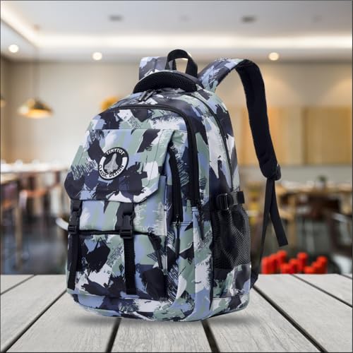 Image of Tinytot 30 Litre Waterproof School Backpack Bags for Women - Large 19 Inch Laptop Bag for Boys &Girls 12+ Years, College Bag for Girls and Boys, Men, Women - Ideal for Office, Travel, School, College