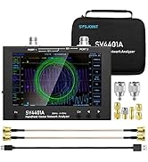 AURSINC 7in NanoVNA SV4401A Vector Network Analyzer 50KHz-4.4GHz Antenna Analyzer with 6700mAh Ba...