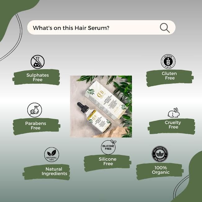 Miracle Hair Serum | Natural Hair Thickening & Nourishing Oil for Fuller | Healthier-Looking Hair – Frizz Control | Shine Enhancer & Scalp Care – Lightweight | Non-Greasy Formula (2 fl oz)