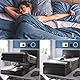 Stella Trading HAWAII 1 Boxspringbett 120x200 mit Bettkasten, Anthrazit - Bequemes Bett mit Bonell Matratze H2-H3 & Komfortschaum Topper - 121 x 107 x 209 cm (B/H/T)