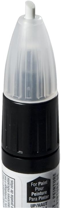 Genuine GM ACDelco 2-In-1 Touch Up Paint Gloss Black 41 41U GBA WA8555 & Clear Top Coat