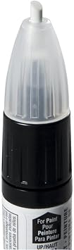 Genuine GM ACDelco 2-In-1 Touch Up Paint Gloss Black 41 41U GBA WA8555 & Clear Top Coat