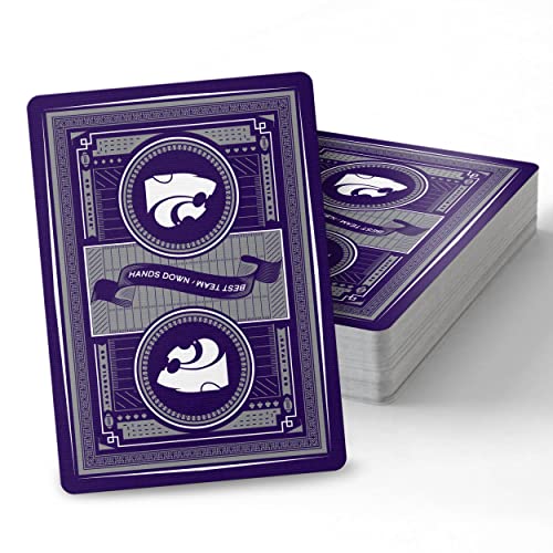 Image of YouTheFan NCAA Officially-Licensed Playing Cards - Original Artwork on All face Cards and Jokers - Team's Official Colors - Quality Linen Texture - Designed in The USA