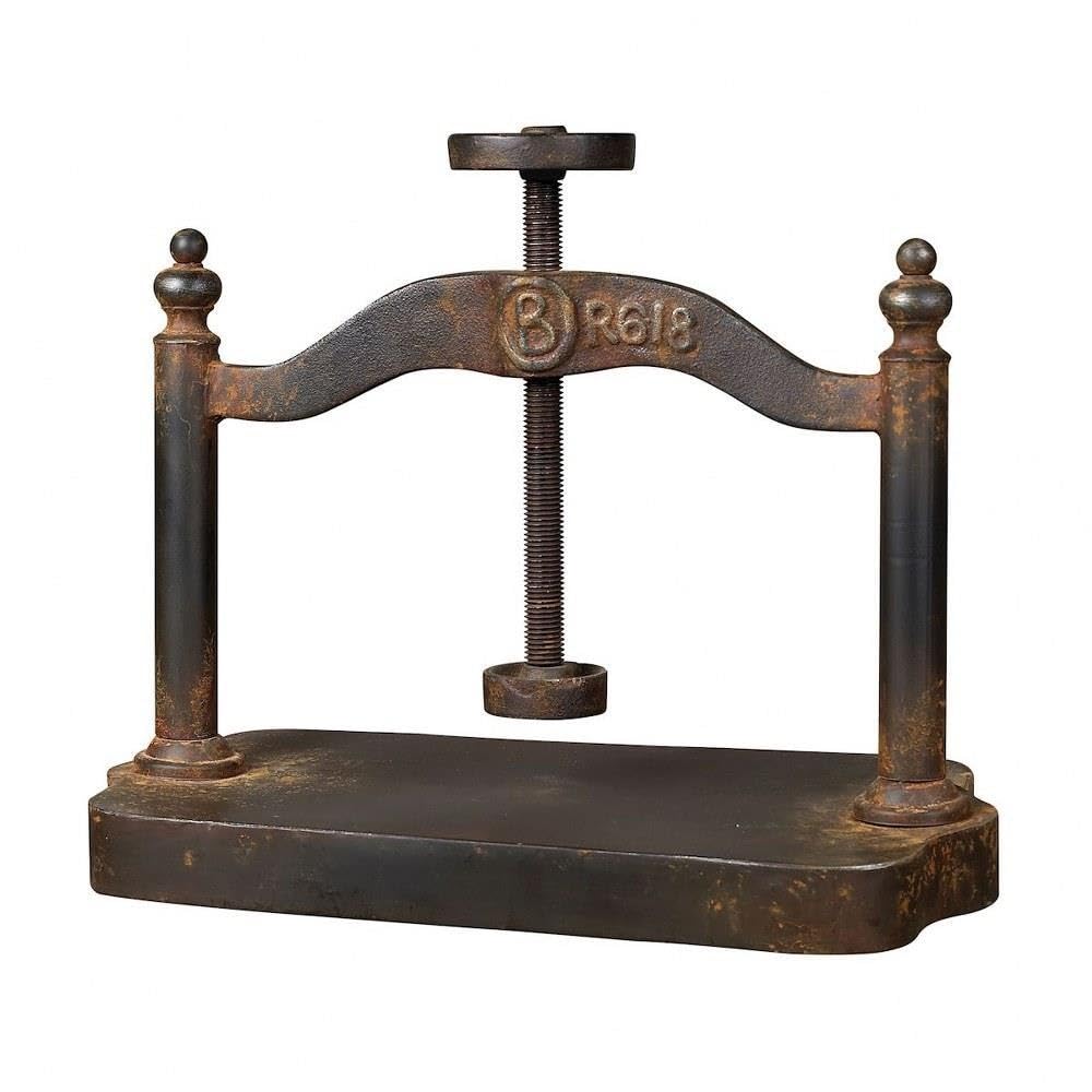 Elk Home 129-1009 Traditional Style w/ModernFarmhouse Inspirations - Metal Book Press - 20 Inches Tall 18 Inches Wide