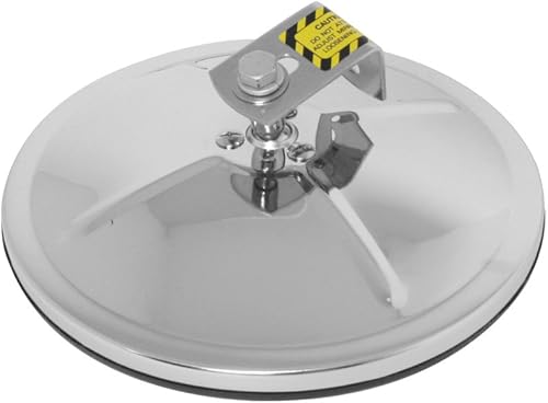 Miniatura 4 de GG Grand General Espejo convexo de acero inoxidable 33271 de 5 pulgadas con soporte central para camiones autobuses vehículos utilitarios y más