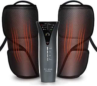 FIT KING Leg Massager for Circulation Calf Massager with Heat 3 Modes 3