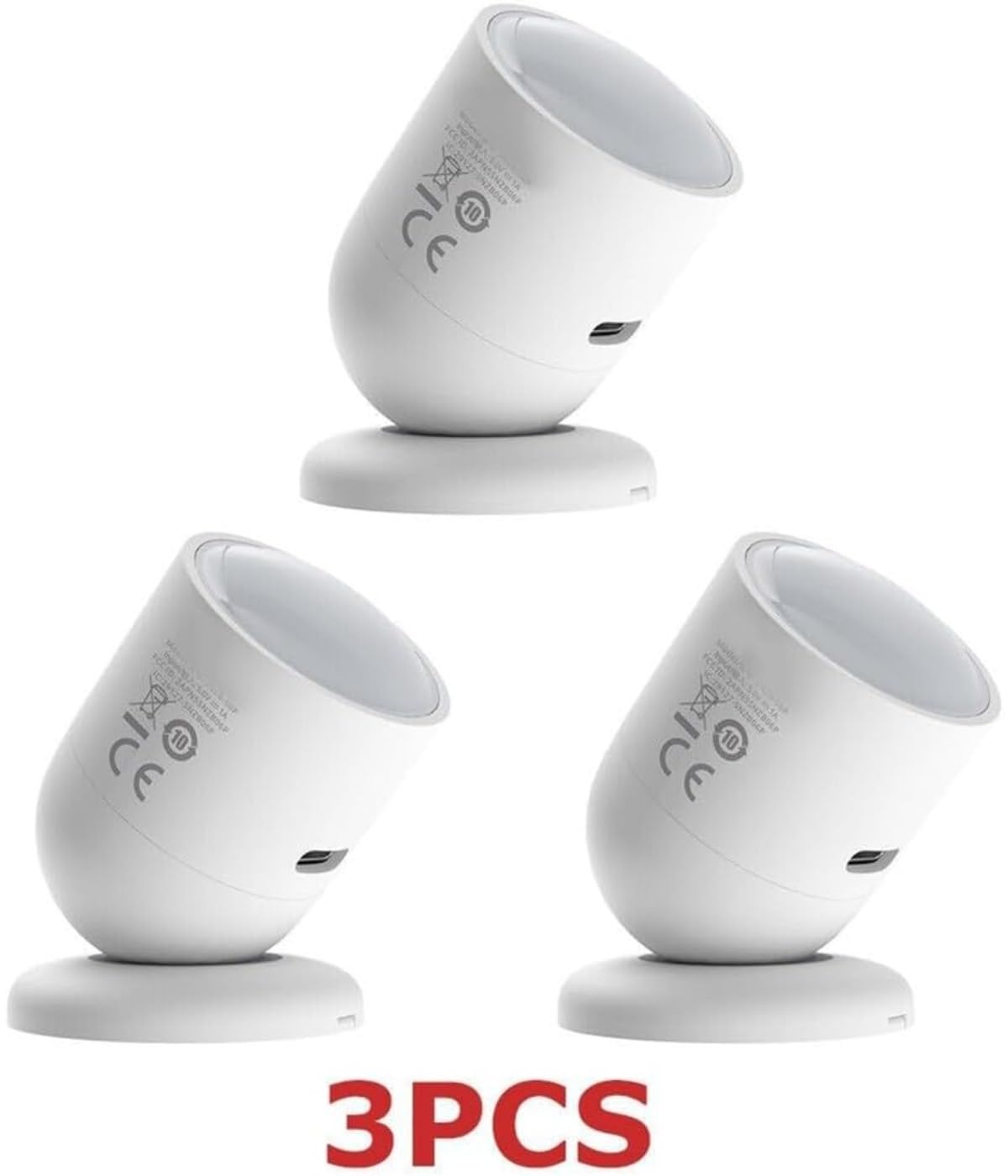 Wireless Sensor Kit, mmWave Radar, mit Smart Home Wireless Präsenzsensor-Kit, für Smart Presence, kompakten Größe, Weiß, 3 Stück