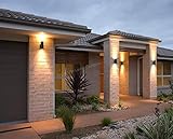 Long Life Lamp Company Black Stainless Steel Double Wall Light IP65 Up Down Outdoor Wall Light ZLC035B - Image 6