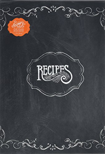 C.R. Gibson Vertical Recipe Keeper Flip Stand, Savory Eats