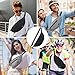 MAXTOP Sling Bag Super Large Fanny Pack for Women Men Crossbody Sling Backpack Travel Hiking Chest Bag