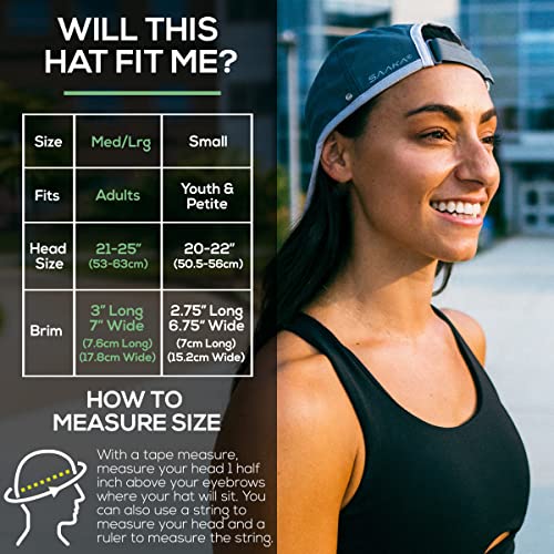 Saaka Performance Sports Hat. Lightweight, Quick Drying. Running, Tennis & Golf Cap For Women (Graphite, Medium/Large) #TOP3