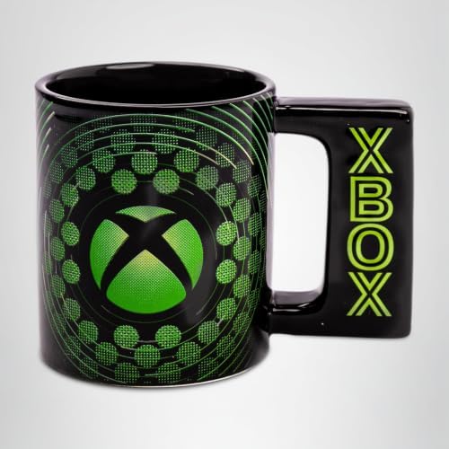 Xbox Mug Game Console Logo Handle 16oz Cup Gaming Merchandise One Size — view 6
