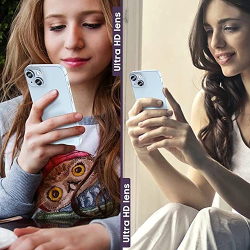 Image of Camera Lens Protector Compatible for Iphone 15 /15 Plus Blue Pack of 1