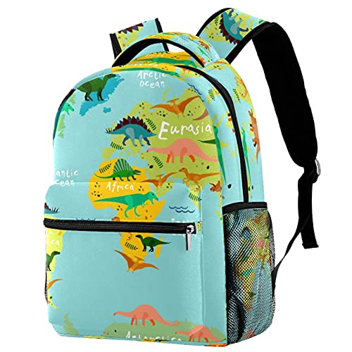 Sac à dos voyage dinosaure carte du monde, le cadeau enfant idéal
