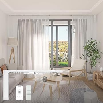 smart electric curtain track