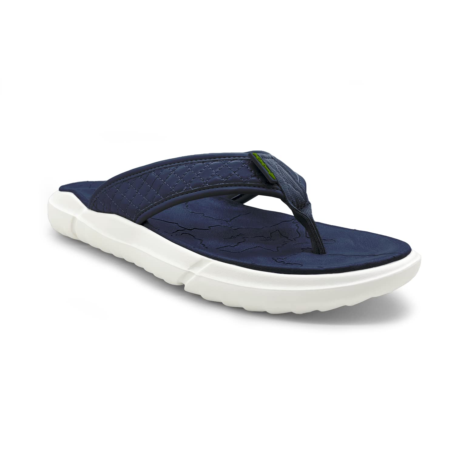 KazarMax Men Navy Quilting Lightweight | Skid Resistent | Super comfortable Sporty Thong Flip-Flops Slippers -10 UK (B0BNLDWDD3) Amazon Price History, Amazon Price Tracker