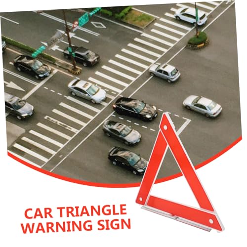 Triángulo reflectante de seguridad para auto miniatura 5