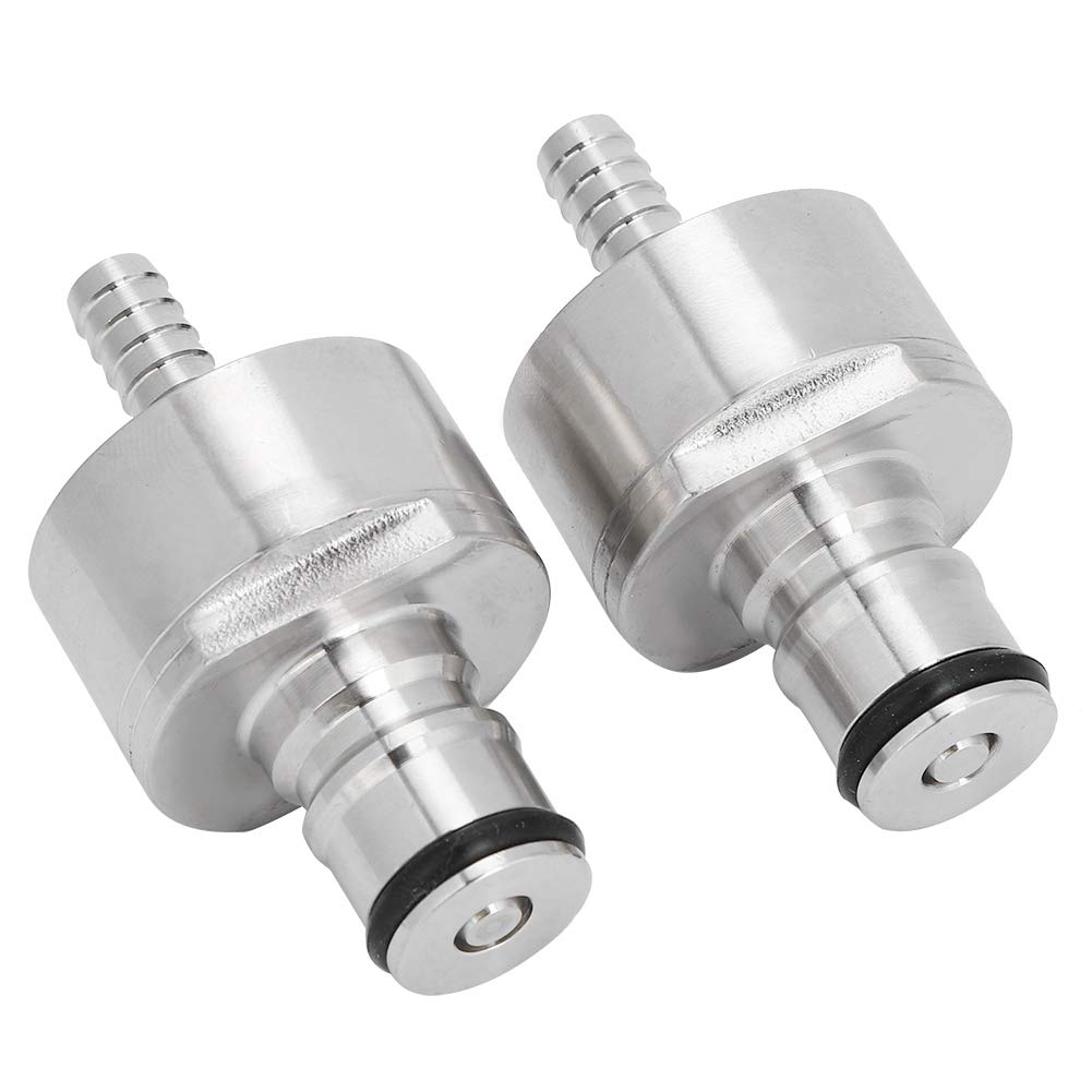 Kapalanka, Blokada Piłki 2PCS ze Stali Nierdzewnej z 5/16 Cali Bark Ball Lock Cap Fit Fit Butelki z Napojami Bezalkoholowymi