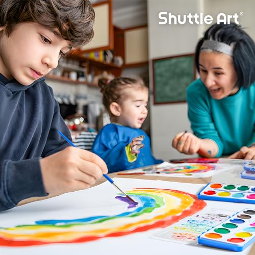 Shuttle Art SA WCP12 12 Colors Watercolor Paint Set Bulk thumb #6