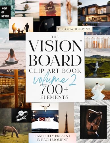 Vision Board Clip Art Book
