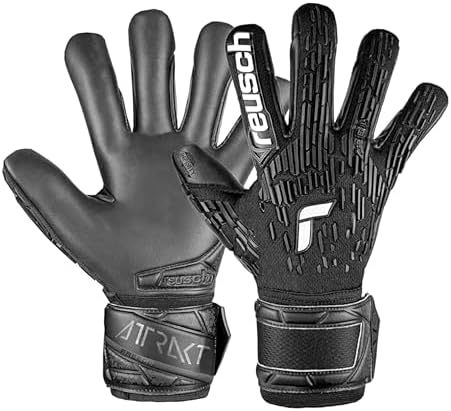 Reusch Attrakt Freegel Unisex Goalkeeper Gloves, Soccer Goalie Gl...