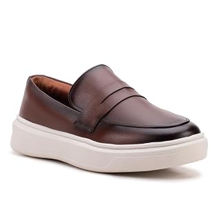 Sapato Loafer Masculino Mocassim Couro Casual Confortável