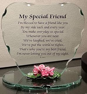 Glass Heart Plaque with Sayings Ornament for Daughter Unique Gift for Loved One | Fabulous Present for Special Ones | Premium Gift for Special Occasion One Size (Daughter)