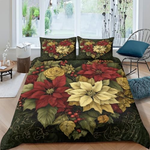 Housse de couette Noël 135x200 microfibre lit single enfant - 4