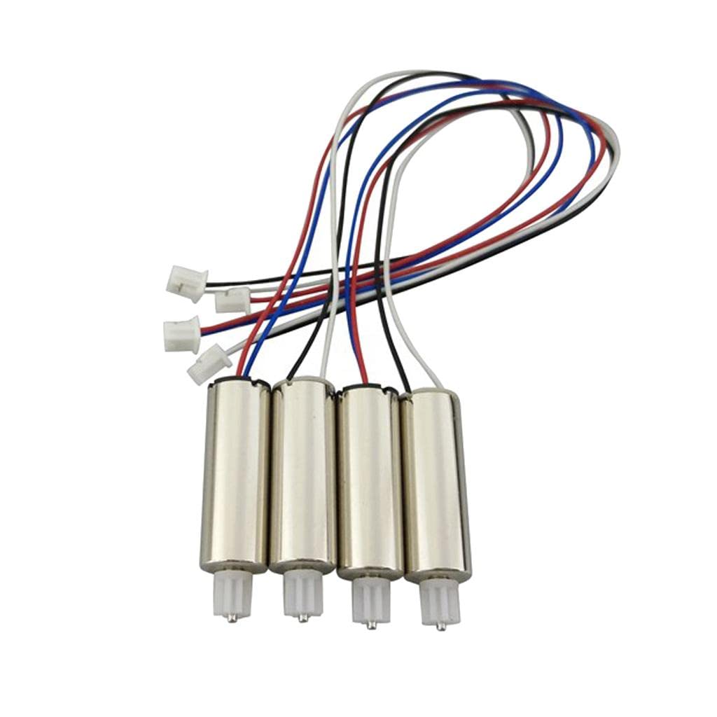 UJEAVETTE® 4Pcs/Set Cw CCW Motor Electrical Machine for E58 S168 Rc Drone Accessories|Rc Car Remote Drone Control Toy |Motor Gear Kit|Receiver Part |Transmitter Controller |Truck Accessory