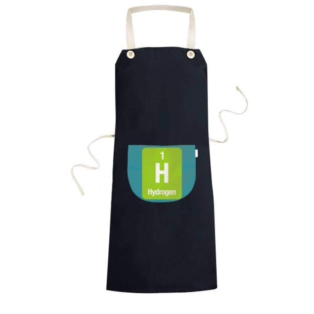 Tablier H hydrogène cuisine pour passionné de chimie et science parfait pour cuisiner