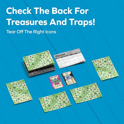 Allplay Tearable Quest Board Game para Adultos, Niños y Familias - Juego donde se rasga el tablero para completar misiones - Único y Divertido para Fiestas - 1 a 50 jugadores, 10 min, edades 8+ miniatura 3