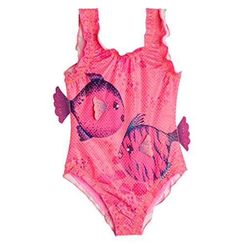 OFFCORSS Toddler Girl Swimsuits Traje de Baño para Niñas Bebe Pink 12M