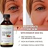 Rosehip-Oil-USDA-Certified-Organic-100-Pure-Cold-Pressed-Unrefined-Carrier-Oil-for-Men-Women-4oz-Natural-Anti-Aging-Moisturizer-for-Face-Hair-Skin-Nails-Non-GMO Rosehip Oil - 100% Pure Organic Certified, Cold Pressed & Unrefined Carrier Oil For Face, Hair & Skin, Great For Fine Lines, Wrinkles & Facial Oil (4 Oz)