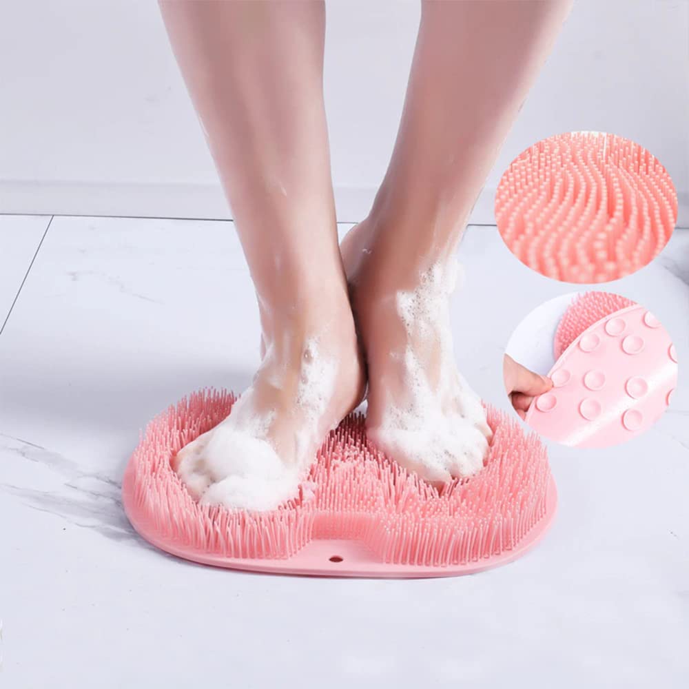 Buy Shower Foot Scrubber, Bathing Foot Scrub pad, Relieve Foot Pain
