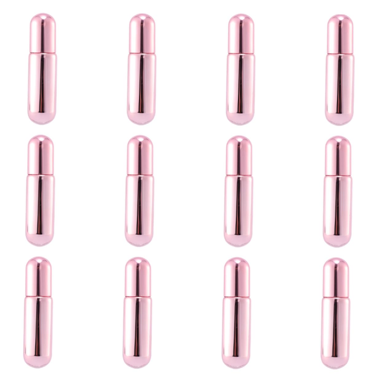 Healeved 3 Set Di Flaconi Roll-on Da Viaggio Da 5 Ml Con Chiusura Ermetica Flaconi Di Profumo E 12 Pezzi*3