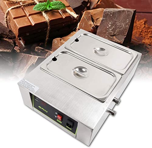 Máquina eléctrica para fundir chocolate con 2 ollas miniatura 3