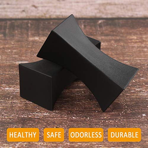 Aipaide Essstäbchen Ablagen 10 Stück Fiberglas Essstäbchen Halterung Schwarz Besteck Ablage für Tisch Asiatisches Besteck Set Restaurants Zubehör